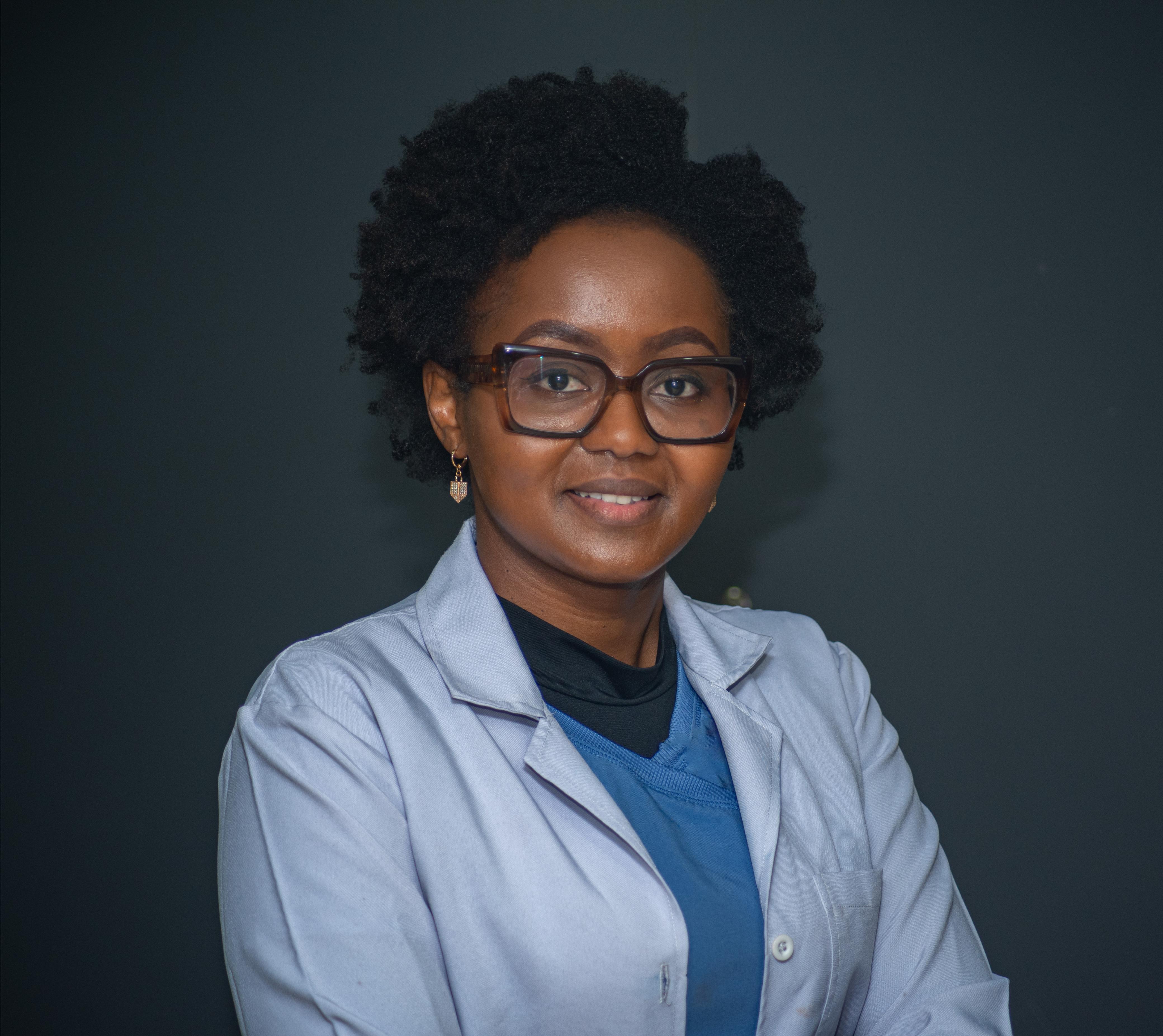 Celestine Gitau, trichologist and cosmetic chemist